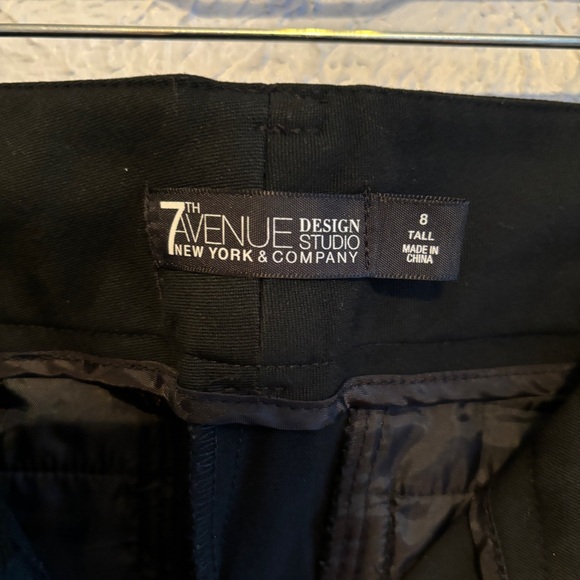 Women’s NY & Co. Black pants size 8 (tall) - Picture 3 of 5